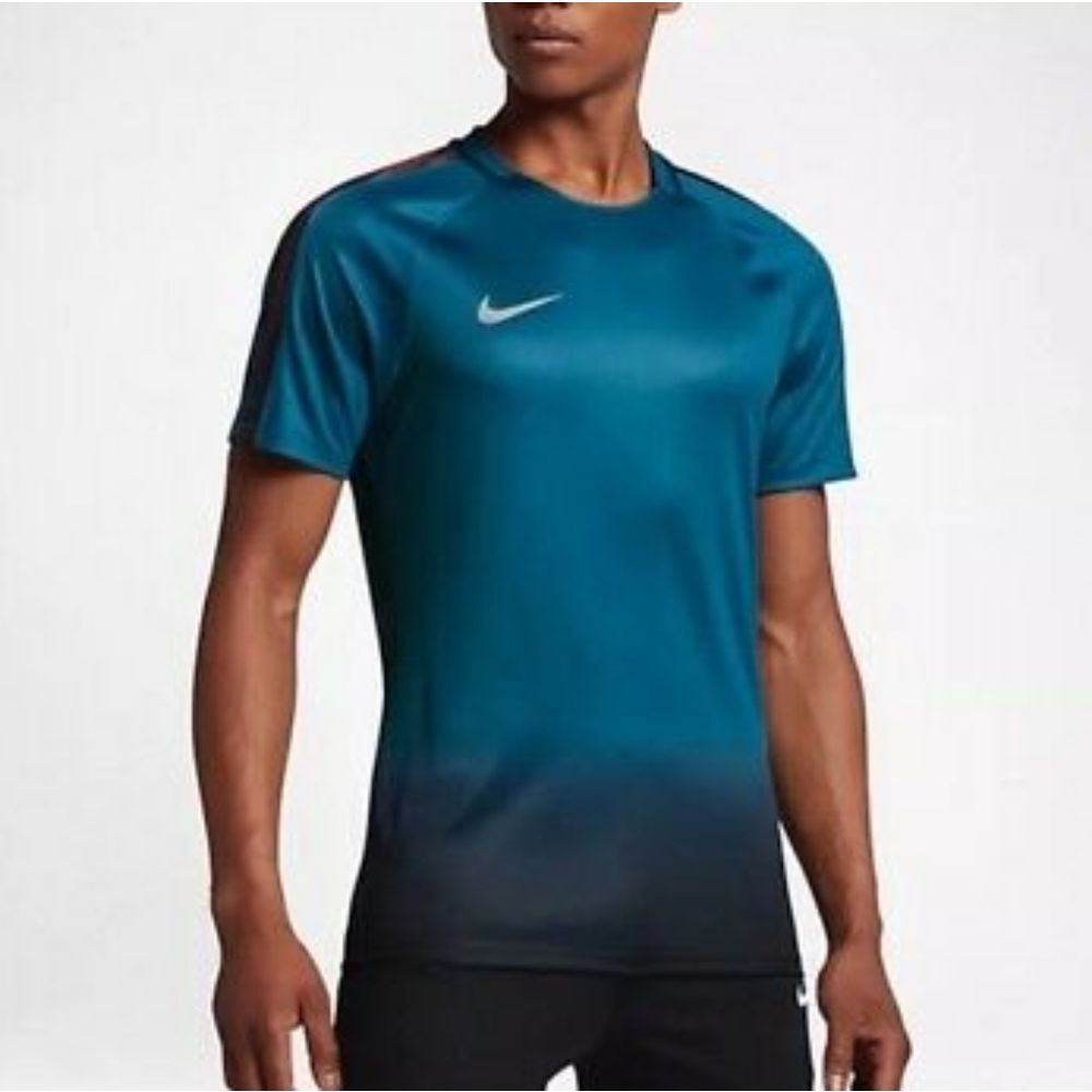 Nike CR7 Squad Peformance Active Dri Fit Short Sleeve Top ( Blue) - Small - New
